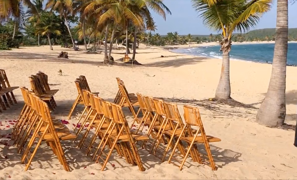 Sun Bay Vieques Wedding Ceremony